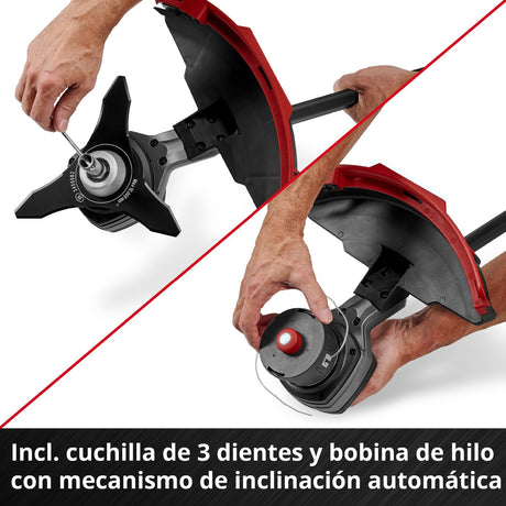 Desbrozadora Inalámbrica 2x18V 430 mm GP-BC 36/430 Solo Einhell - detalle 7