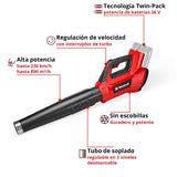 Soplador de Hojas Inalámbrico 2x18V 230 km/h GP-LB 36/230 Solo Einhell - detalle 2