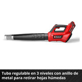 Soplador de Hojas Inalámbrico 2x18V 230 km/h GP-LB 36/230 Solo Einhell - detalle 4