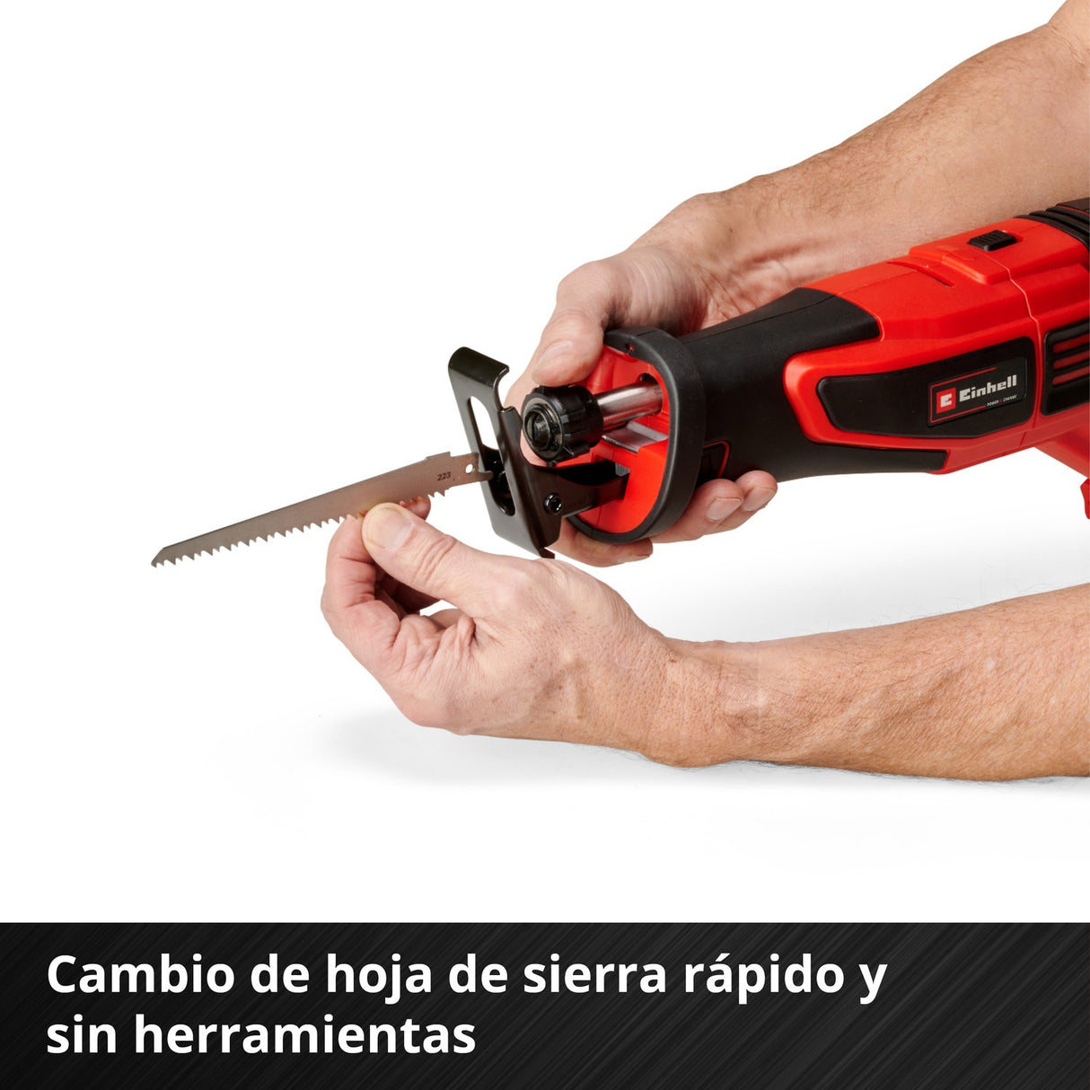 Sierra Sable Inalámbrica 18V 200 mm TE-AP 18/28 Solo Einhell - detalle 3