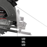 Sierra Circular Inalámbrica 18V 184 mm 7-1/4 Pulg TE-CS 18/190 Solo Einhell - detalle 5