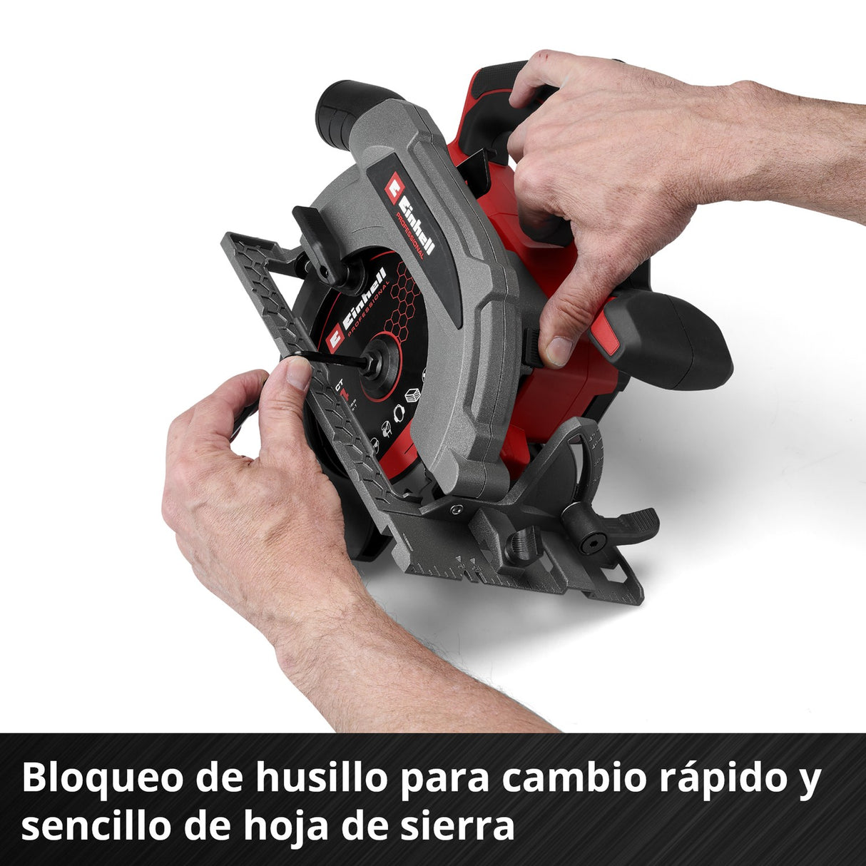 Sierra Circular Inalámbrica 18V 165 mm TP-CS 18/165 Solo Einhell - detalle 6