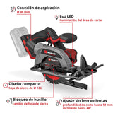 Sierra Circular Inalámbrica 18V 136 mm TP-CS 18/136-C Solo Einhell