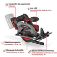 Sierra Circular Inalámbrica 18V 136 mm TP-CS 18/136-C Solo Einhell
