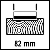 Cepillo Inalámbrico 18V 82 mm TP-PL 18/3 Li BL Solo Einhell - detalle 3