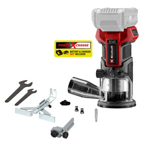 Fresadora Inalámbrica 18V 30000 rpm TP-ET 18 Li BL Solo Einhell