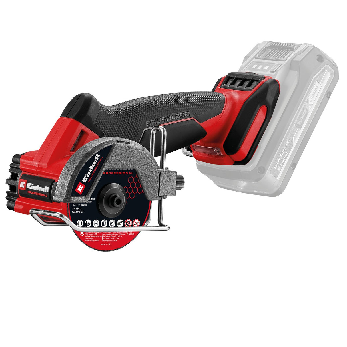 Herramienta de Corte Compacta Multimaterial 18V 76 mm TP-CO 18/76-C Solo Einhell - detalle 11