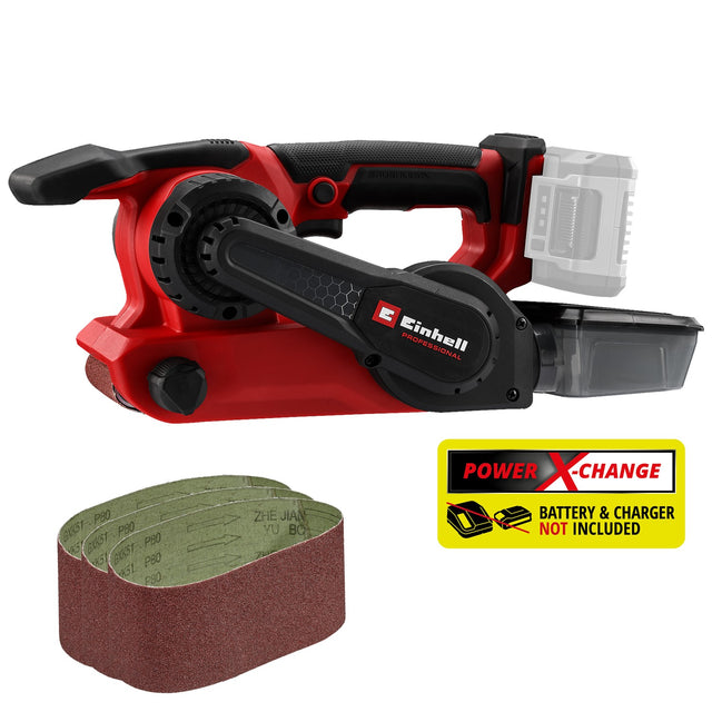 Lijadora de Banda Inalámbrica 18V 75x457 mm TP-BS 18/457 Einhell