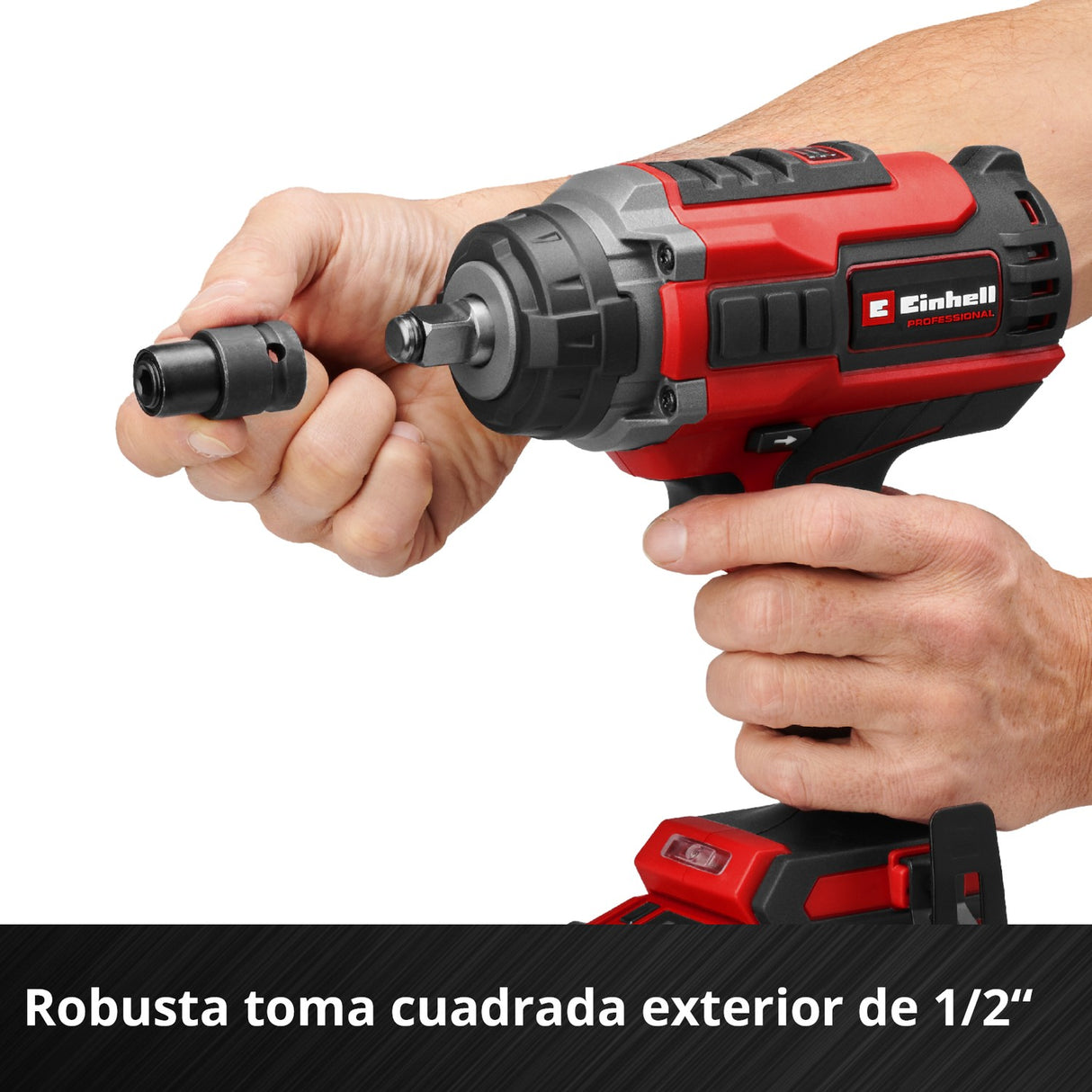 Llave de Impacto Inalámbrica 18V 400 Nm IMPAXXO 18/400 Einhell - detalle 8