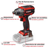 Atornillador de Impacto Inalámbrico 18V 220 Nm TP-CI 18/220 Solo Einhell - detalle 7