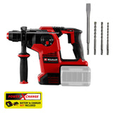 Rotomartillo Inalámbrico 2x18V 3,5 J 30 mm SDS-Plus TP-HD 36/30 Solo Einhell - detalle 8