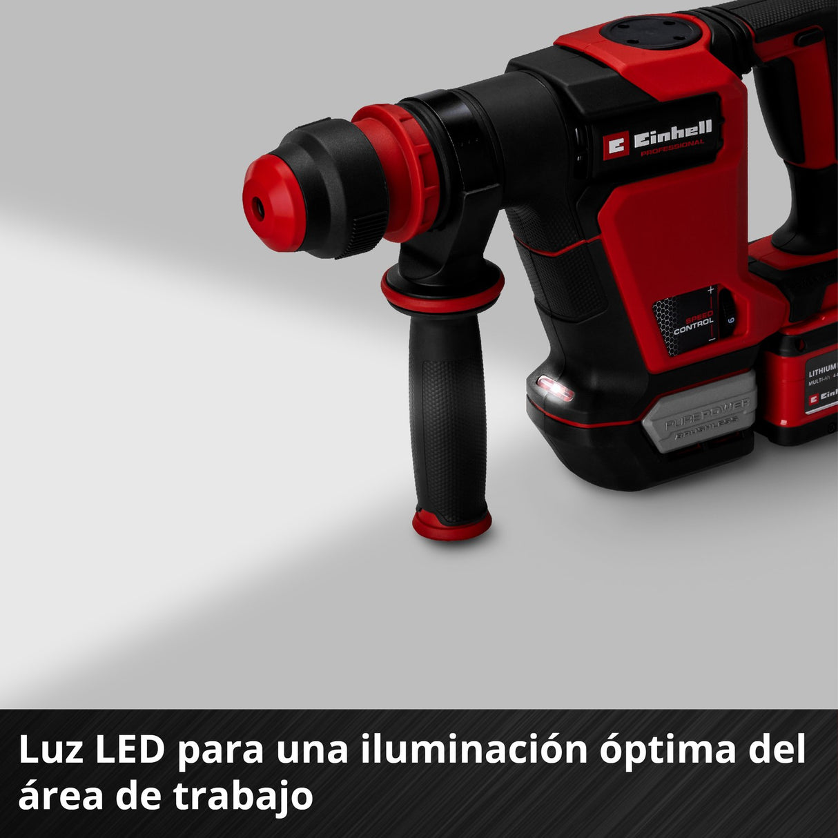 Martillo Demoledor Inalámbrico 18V 4 J SDS-Plus TP-DH 18/4 Solo Einhell - detalle 3