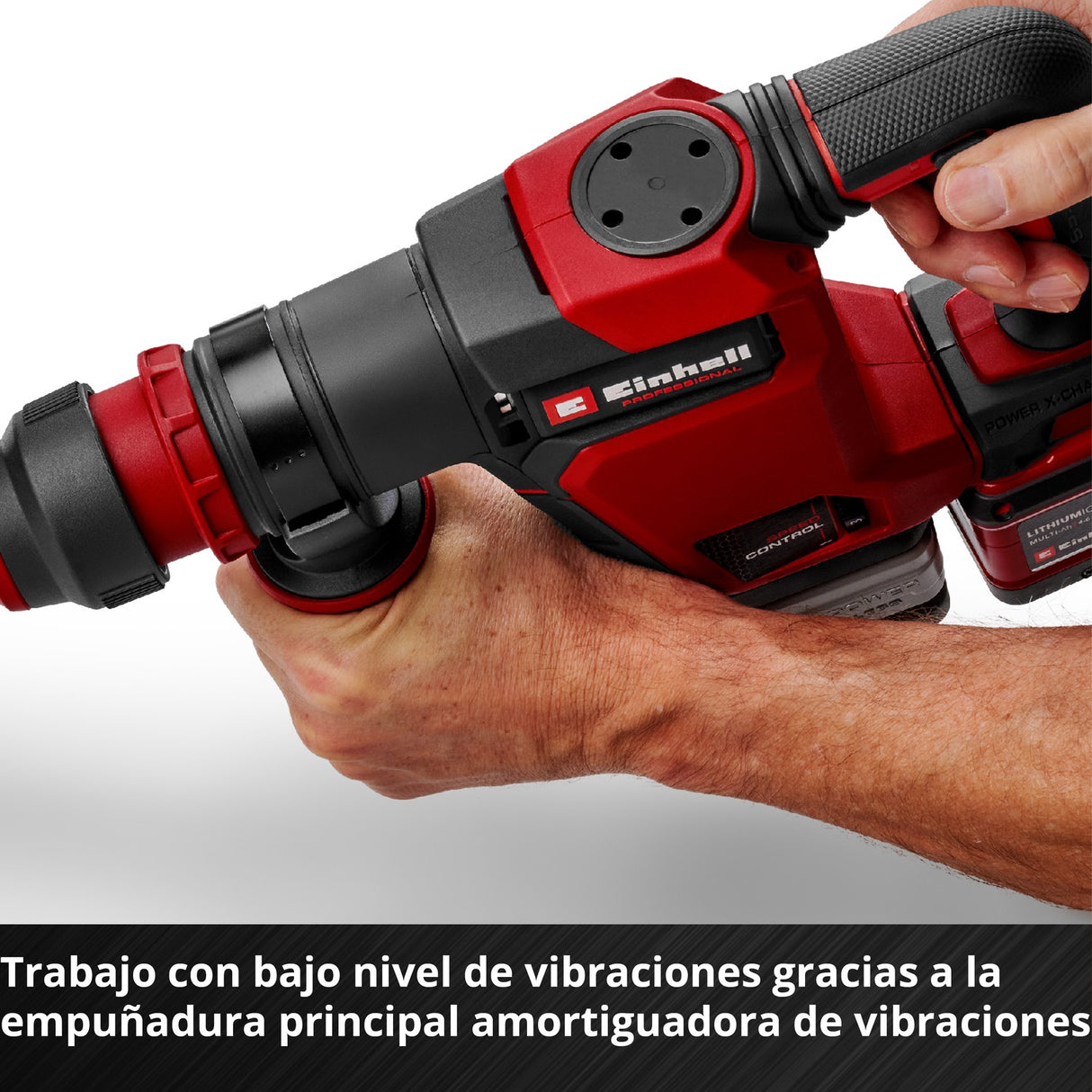 Martillo Demoledor Inalámbrico 18V 4 J SDS-Plus TP-DH 18/4 Solo Einhell - detalle 4