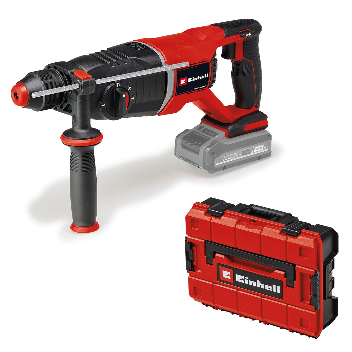 Rotomartillo Inalámbrico 18V 2,6 J 26 mm SDS-Plus TP-HD 18/26 D Einhell