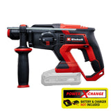 Rotomartillo Inalámbrico 18V 2,3 J 22 mm SDS-Plus TP-HD 18/22 D Solo Einhell - detalle 2
