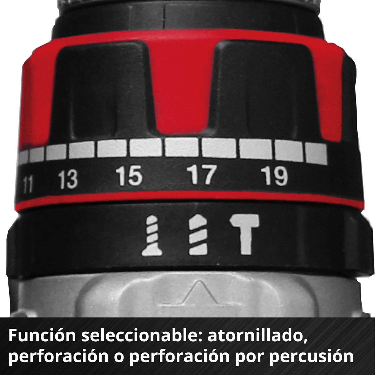 Kit Taladro Percutor Inalámbrico 18V 80 Nm TP-CD 18/80 2x2,0Ah Einhell - detalle 4