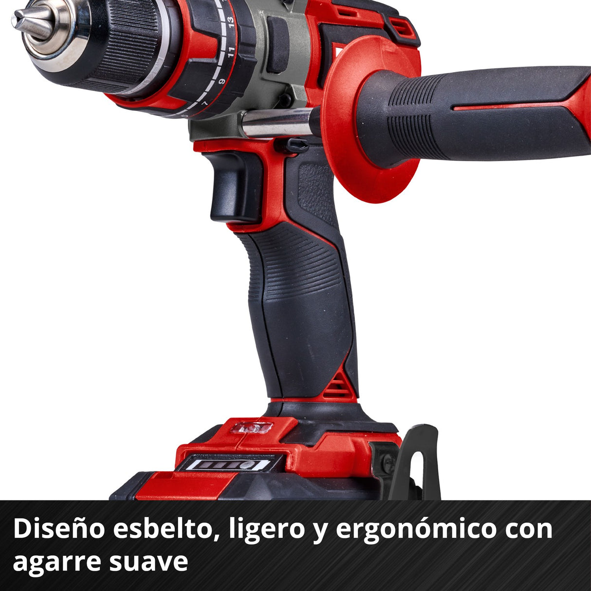 Kit Taladro Percutor Inalámbrico 18V 80 Nm TP-CD 18/80 2x2,0Ah Einhell - detalle 6