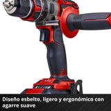 Kit Taladro Percutor Inalámbrico 18V 80 Nm TP-CD 18/80 2x2,0Ah Einhell - detalle 6