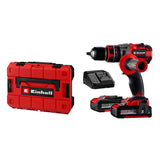Kit Taladro Percutor Inalámbrico 18V 80 Nm TP-CD 18/80 2x2,0Ah Einhell
