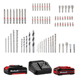 Kit Taladro Percutor Inalámbrico 18V 70 Nm TP-CD 18/70 + 70 Accesorios Einhell - detalle 8