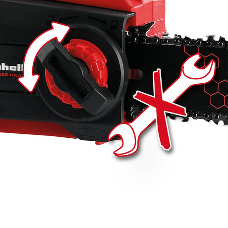 Motosierra Inalámbrica 2x18V 400 mm GP-LC 36/40 Solo Einhell - detalle 9