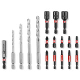 Set 18 Brocas para Metal y Puntas de Impacto Einhell