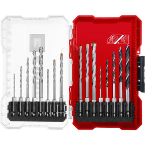 Set 16 Brocas para Madera, Metal y Concreto Einhell