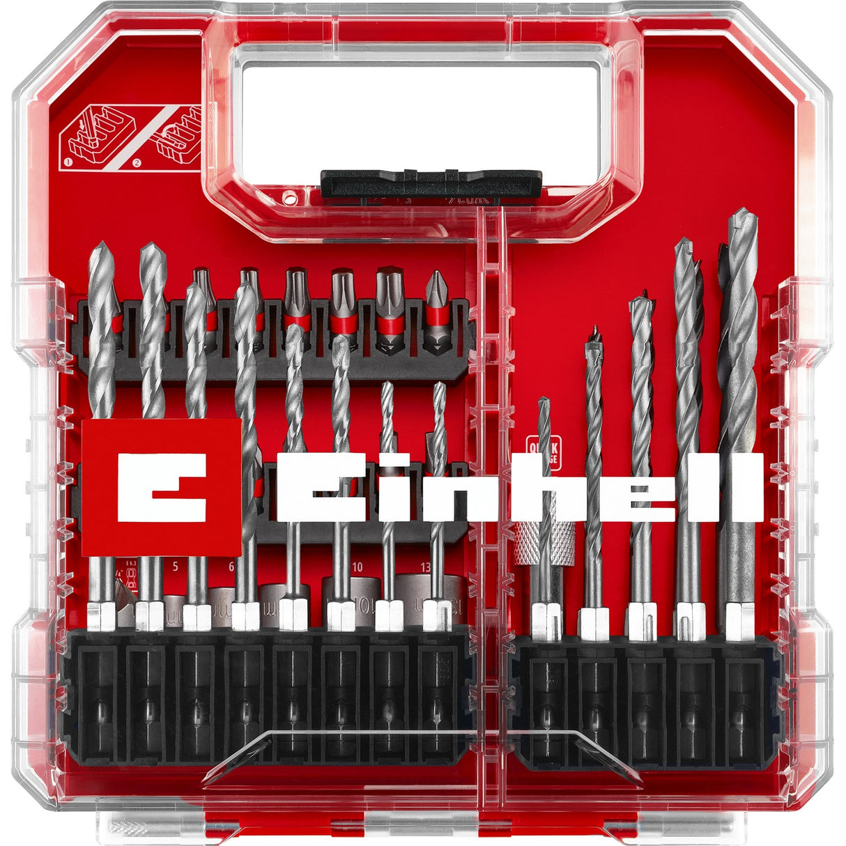 Set 40 Brocas y Puntas Combinadas Einhell - detalle 2