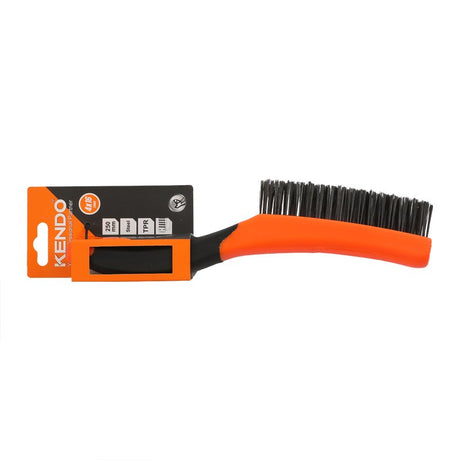 Cepillo Alambre Acero Mango Ergonómico Kendo
