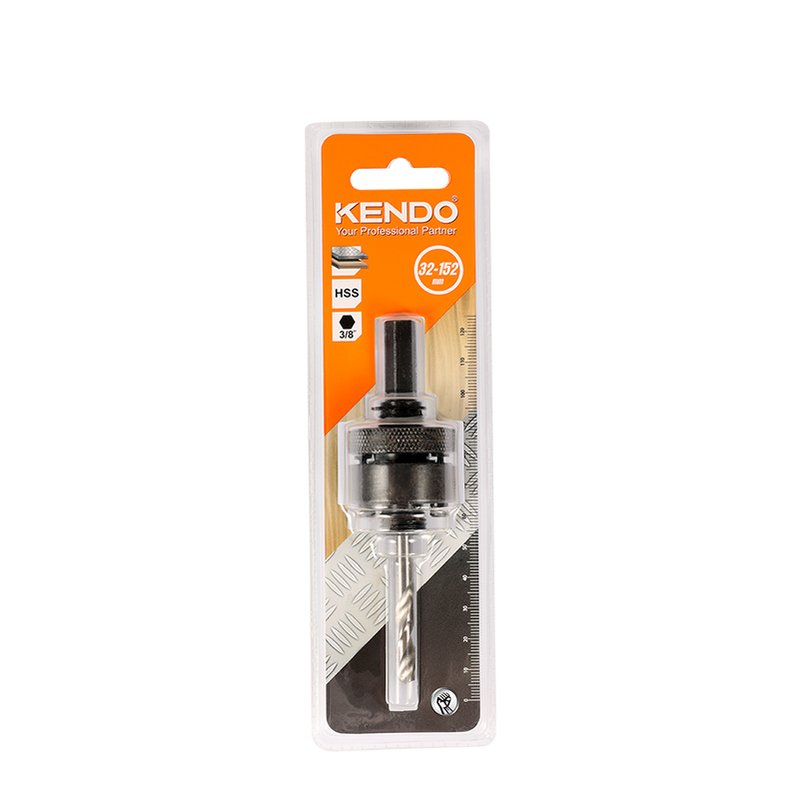 Mandril con Broca Piloto HSS Para Sierra Copa Hexagonal Kendo