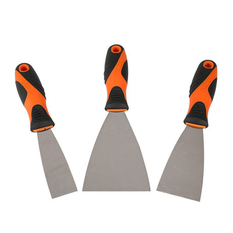 Juego Espátulas Ergonómicos 30-50-80mm 3Pzs Kendo