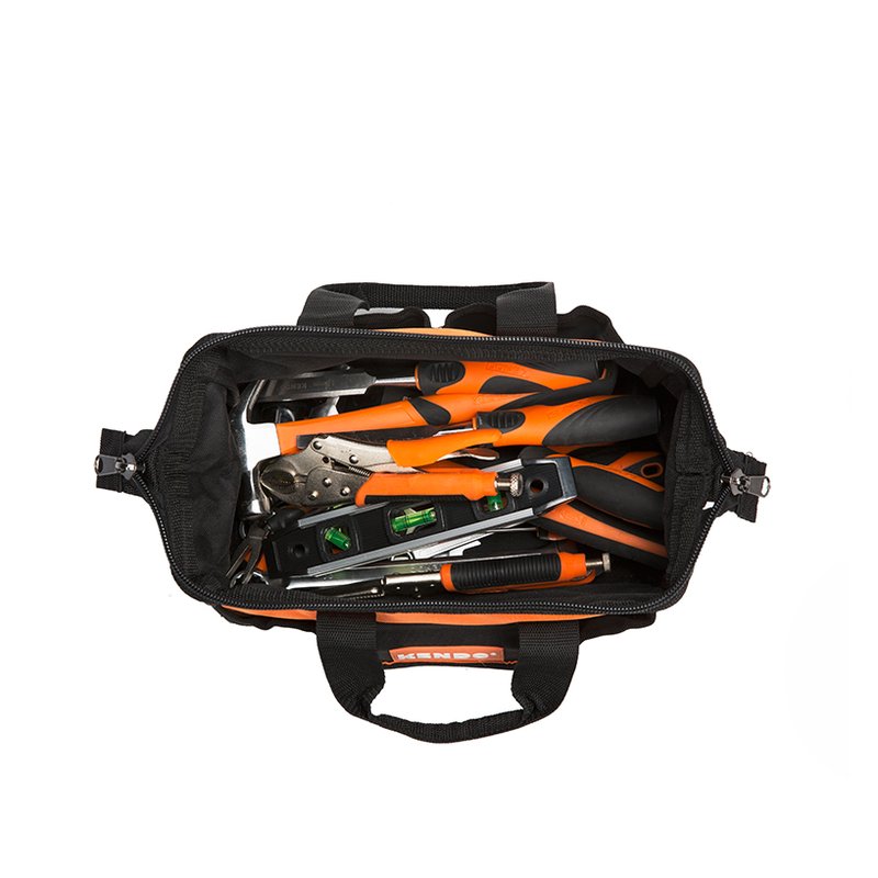 Bolso Para Herramientas Con 15 Compartimiento de 42cm Kendo