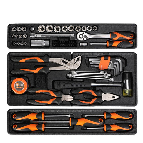 Juego Herramienta Caja Metálica 70Pzs Kendo