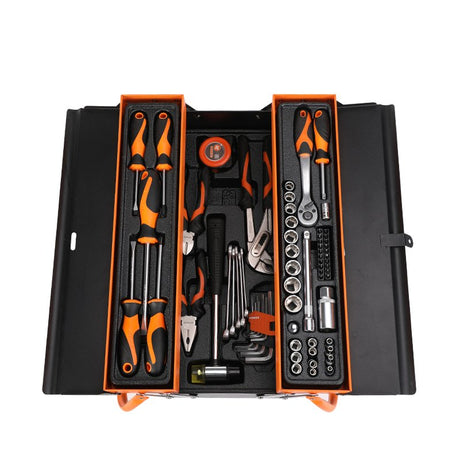 Juego Herramienta Caja Metálica 70Pzs Kendo