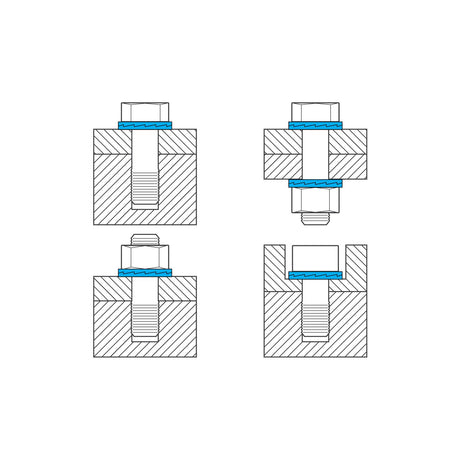 Golilla Nord-Lock Acero
