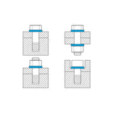 Golilla Nord-Lock AISI 316L ss