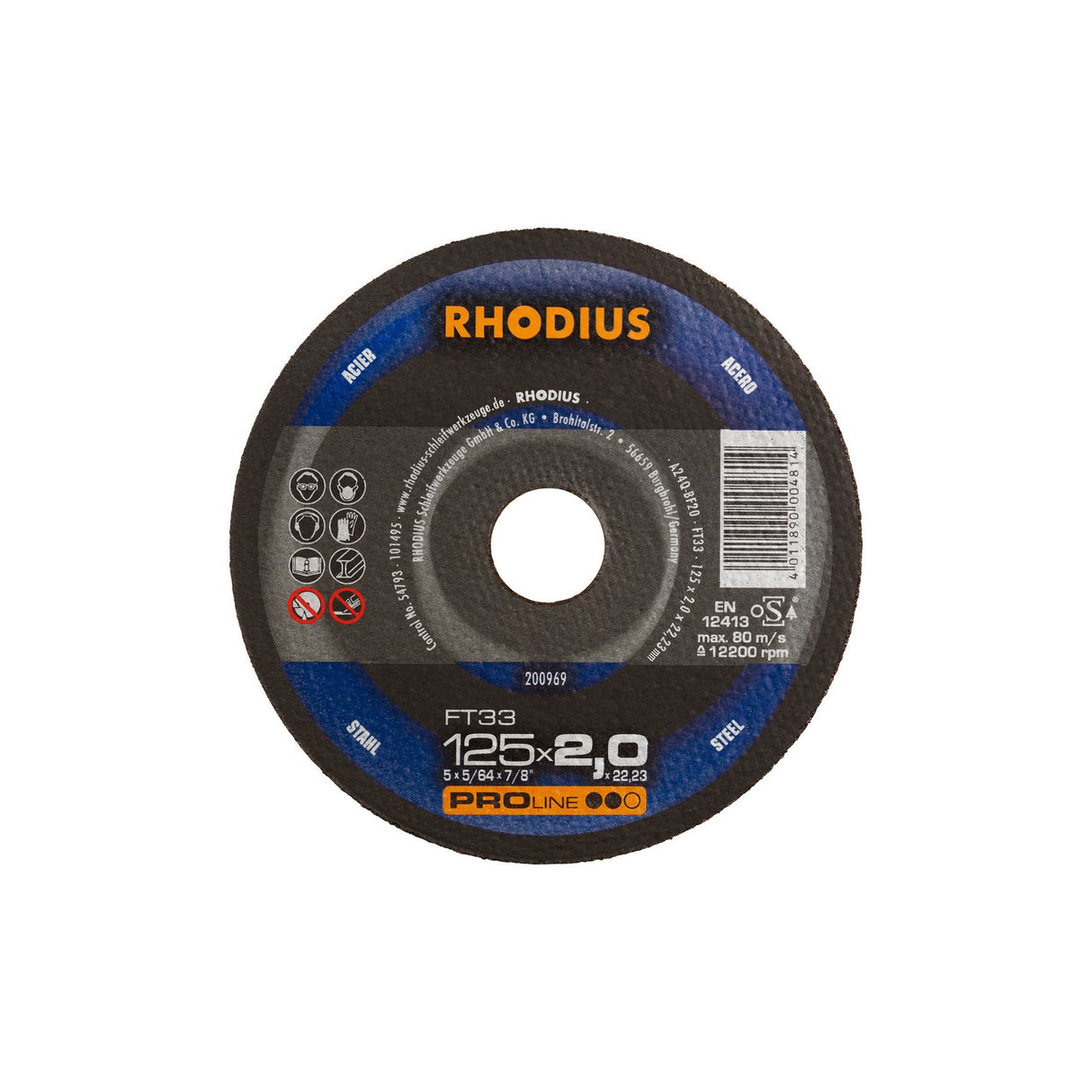 Disco De Corte FT33 PROline Rhodius