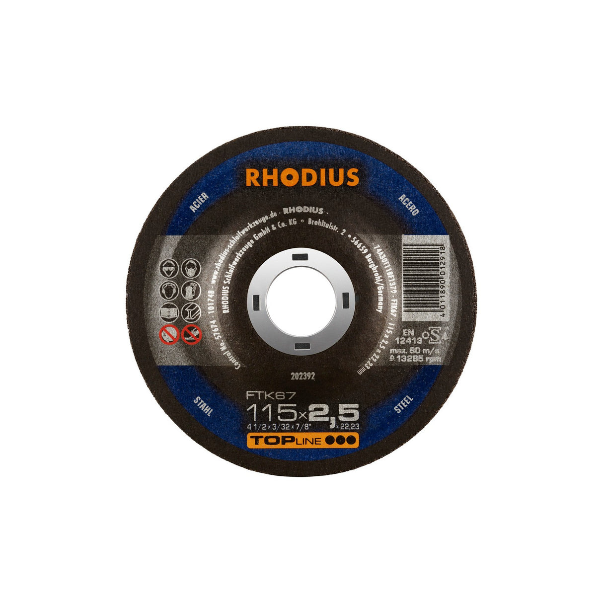 Disco De Corte FTK67 TOPline Rhodius
