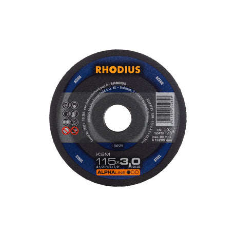 Disco De Corte KSM ALPHAline Rhodius