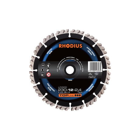 Disco De Corte De Diamante LD300 TOPline Rhodius