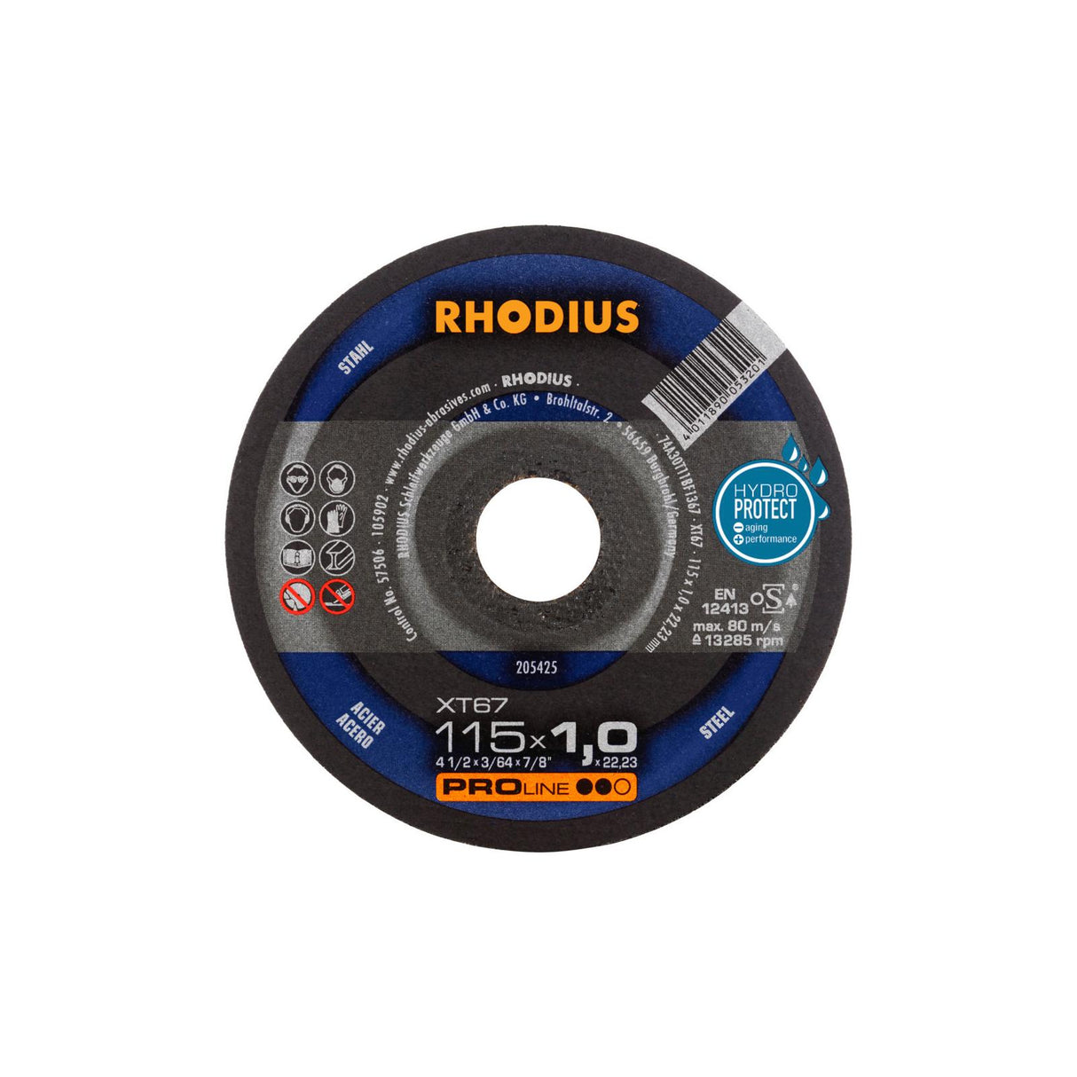 Disco De Corte Extrafino XT67 PROline Rhodius