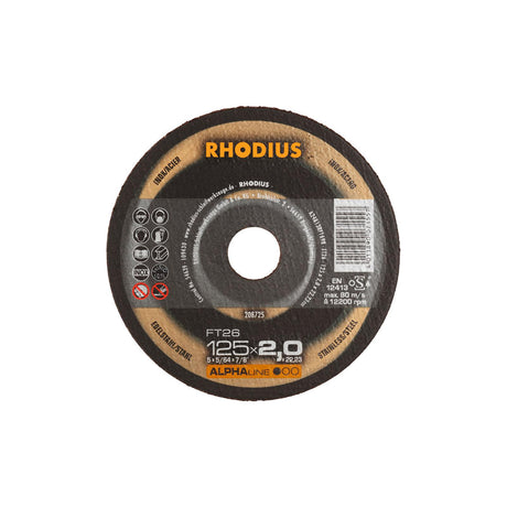 Disco De Corte FT26 ALPHAline Rhodius