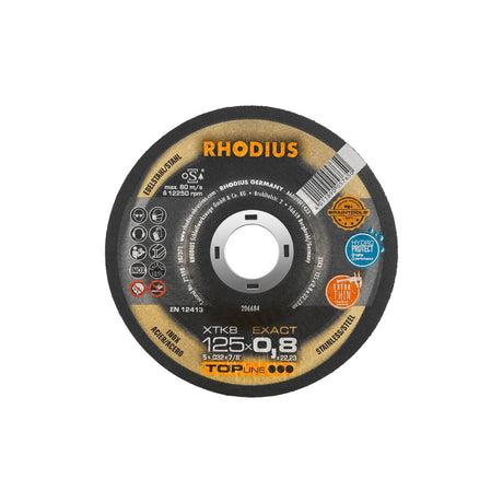Disco De Corte Extrafino XTK8 EXACT TOPline Rhodius