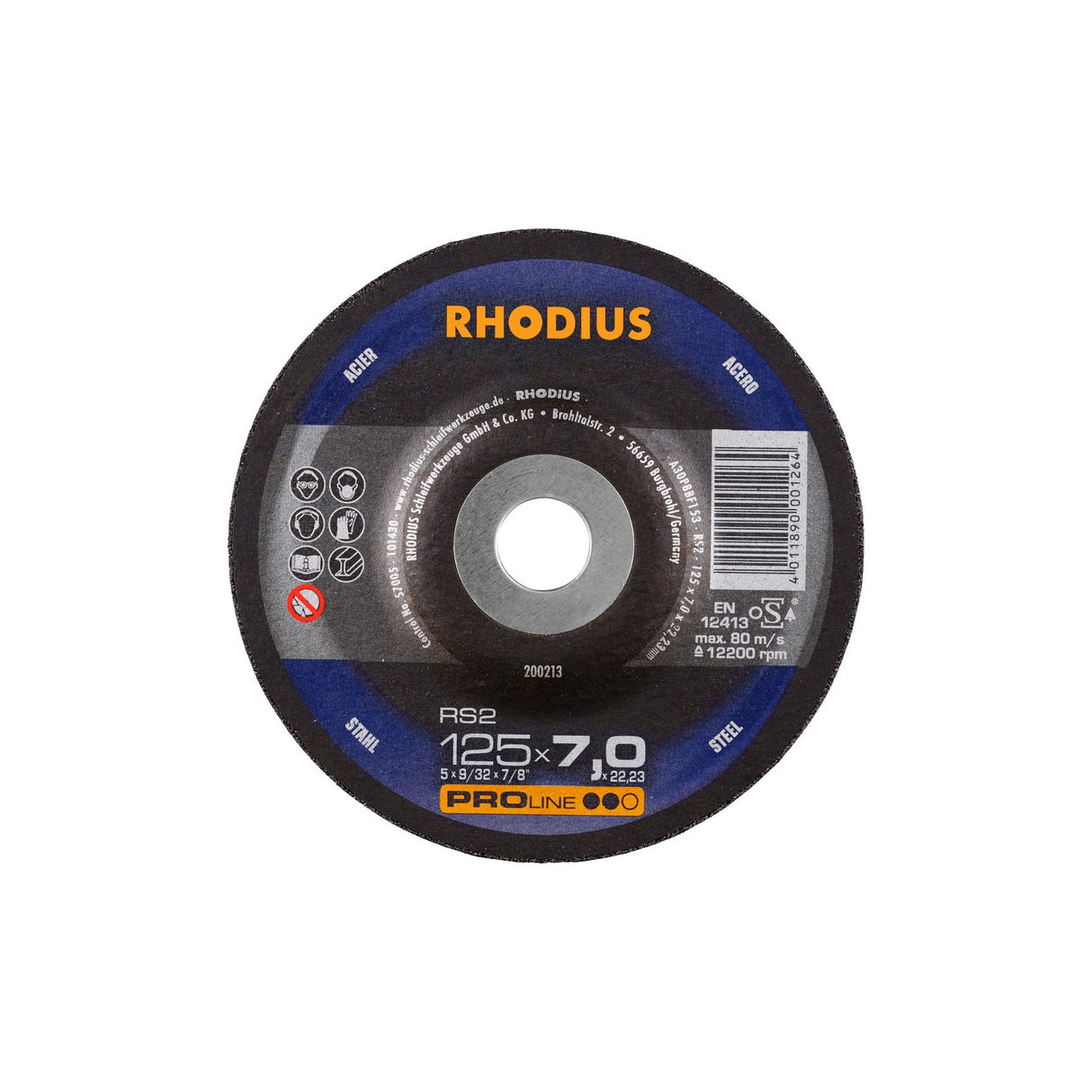Disco De Desbaste RS2 PROline Rhodius