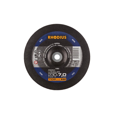 Disco De Desbaste RS50 LONGLIFE TOPline Rhodius