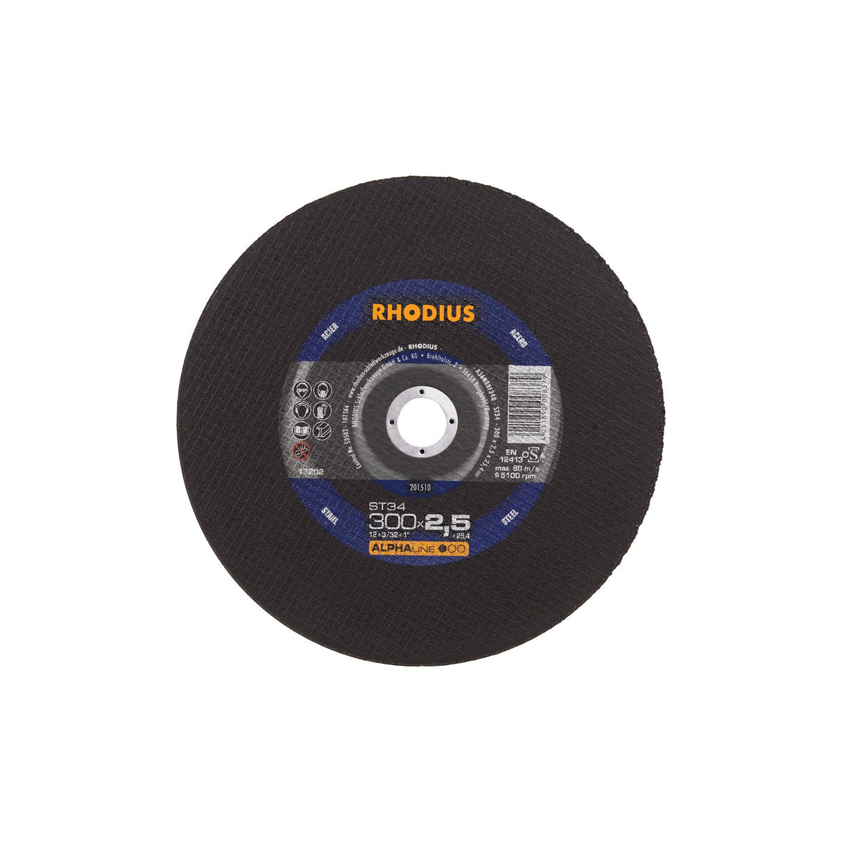 Disco De Corte Para Tronzar ST34 ALPHAline Rhodius