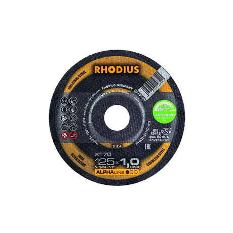 Disco De Corte Extrafino XT70 ALPHAline Rhodius