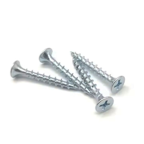 Tornillo para Volcanita Madera Cabeza Plana Punta Fina Zincado CRS SafeMax