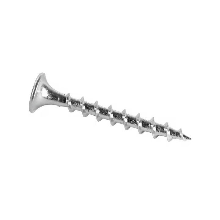 Tornillo para Volcanita Madera Cabeza Plana Punta Fina Zincado CRS SafeMax
