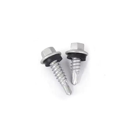 Tornillo Autoperforante Stitch Cabeza Hexagonal Punta Broca con Golilla Zincado SafeMax